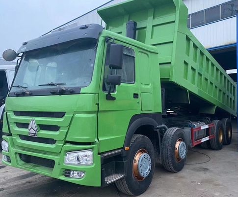 251-350hp χειροκίνητο κιβώτιο μεταφοράς Sinotruck HOWO 8*4 Dump Truck για τις ανάγκες σας