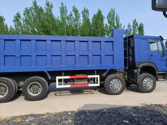 12 ελαστικά φορτηγά 8X4 Χρησιμοποιημένο φορτηγό HOWO με πιστοποίηση GCC