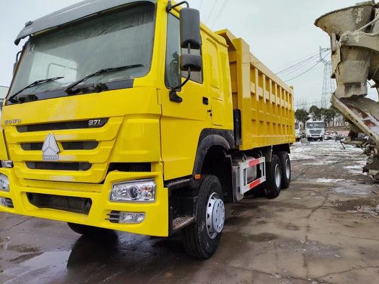 6-8L χωρητικότητα κινητήρα Sinotruck HOWO 6*4 Dump Truck δεξιόχειρας φορτηγό μεταχειρισμένου