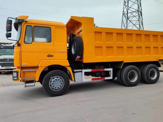 Shacman Orange F3000 φορτηγό σκουπιδιών με 10 τροχούς και 6-8L χωρητικότητα κινητήρα