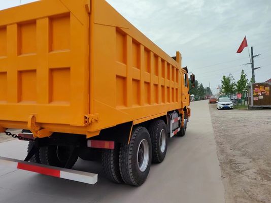 Shacman Orange F3000 φορτηγό σκουπιδιών με 10 τροχούς και 6-8L χωρητικότητα κινητήρα