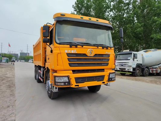 Shacman Orange F3000 φορτηγό σκουπιδιών με 10 τροχούς και 6-8L χωρητικότητα κινητήρα