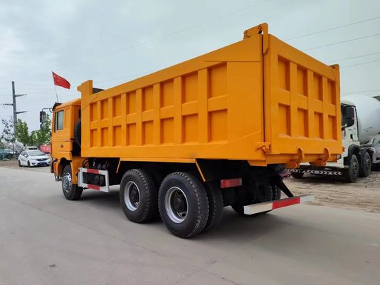 Shacman Orange F3000 φορτηγό σκουπιδιών με 10 τροχούς και 6-8L χωρητικότητα κινητήρα