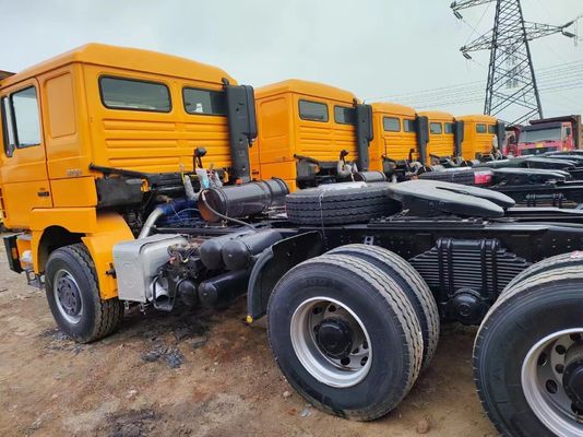 Χειροκίνητο κιβώτιο Shacman 6X4 τρακτέρ φορτηγό 371-430HP για και εντός του προϋπολογισμού σας