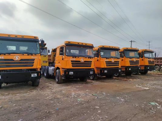 Σχεδιασμός ακτινοειδών ελαστικών Shacman 6X4 F3000 Τρακτέρ 336-420HP 12.00r20 Weichai Wp12.375n