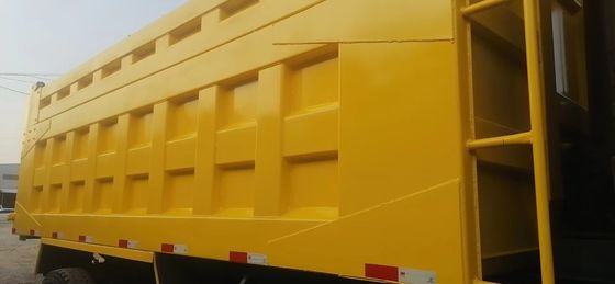 10 ελαστικά Sinotruck HOWO 6*4 μεταχειρισμένο φορτηγό απορριμμάτων Μπροστά Στυλ ανύψωσης Εκπομπές Euro 3/4/5