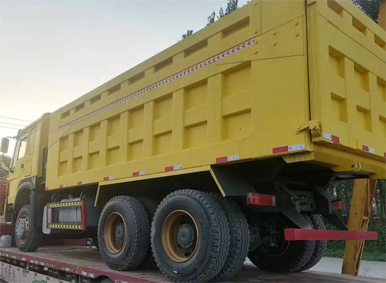 10 ελαστικά Sinotruck HOWO 6*4 μεταχειρισμένο φορτηγό απορριμμάτων Μπροστά Στυλ ανύψωσης Εκπομπές Euro 3/4/5