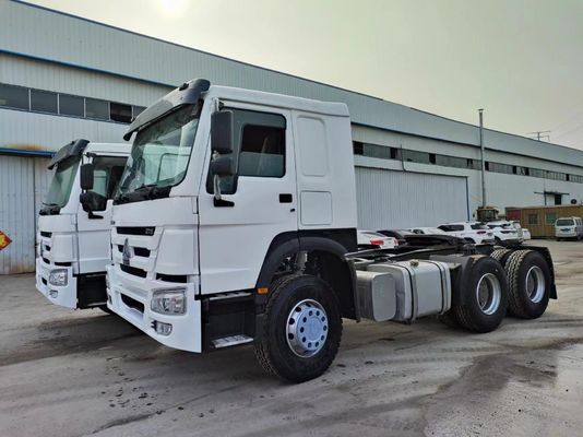 Ισχυρό φορτηγό τρακτέρ Shacman 6*4 351-450hp με υψηλή ιπποδύναμη και ελαστικά 12r22.5