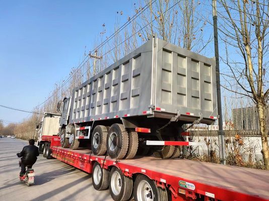 6×4 Sinotruk Dump Truck συνδυασμένο με αντοχή και αξιοπιστία ≤5 θέσεις