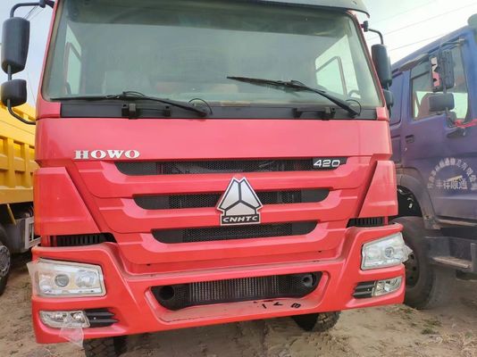 Sinotruck HOWO 8*4 Καμιόνι απορριμμάτων Μεγάλη χωρητικότητα φόρτωσης για τις ανάγκες μεταφοράς βαρέων φορτίων