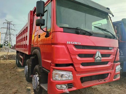 Sinotruck HOWO 8*4 Καμιόνι απορριμμάτων Μεγάλη χωρητικότητα φόρτωσης για τις ανάγκες μεταφοράς βαρέων φορτίων