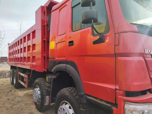 Sinotruck HOWO 8*4 Καμιόνι απορριμμάτων Μεγάλη χωρητικότητα φόρτωσης για τις ανάγκες μεταφοράς βαρέων φορτίων