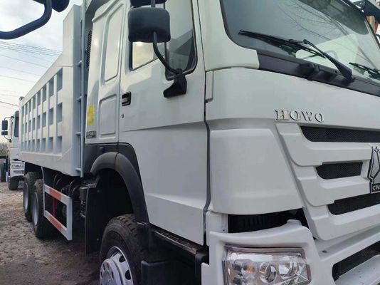 Μεγάλη Ιπποδύναμη Χρησιμοποιούμενο Sinotruk HOWO 8*4 Καμιόνι Με Ραδιακά Ελαστικά 12Ελαστικά