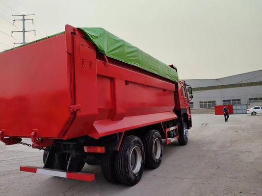 Χρησιμοποιούμενο Sinotruck 351-450hp HOWO 6*4 Dump Truck με σχεδιασμό ακτινοειδούς ελαστικού