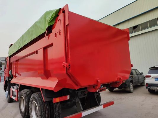 Χρησιμοποιούμενο Sinotruck 351-450hp HOWO 6*4 Dump Truck με σχεδιασμό ακτινοειδούς ελαστικού