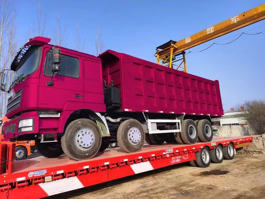 6-8L χωρητικότητα κινητήρα F3000 6*4 340HP φορτηγό απορριμμάτων 10 τροχών F3000 8X4 Shacman φορτηγό τρακτέρ