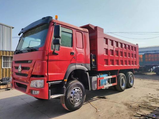 Sinotruck HOWO 6*4 Dump Truck σε 371HP HC16 διπλό πίσω άξονα Μπροστά Στυλ ανύψωσης