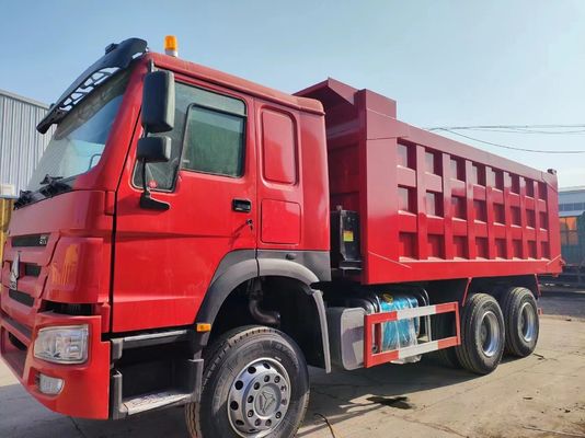Sinotruck HOWO 6*4 Dump Truck σε 371HP HC16 διπλό πίσω άξονα Μπροστά Στυλ ανύψωσης