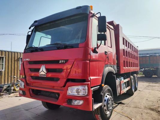 Sinotruck HOWO 6*4 Dump Truck σε 371HP HC16 διπλό πίσω άξονα Μπροστά Στυλ ανύψωσης