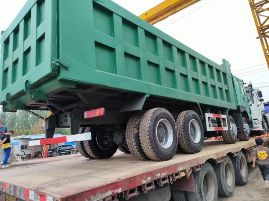 Sinotruk HOWO 371/400/420/380HP 8X4 12 τροχοφόρο φορτηγό απορριμμάτων και μεταχειρισμένο