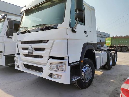 Χρησιμοποιούμενο HOWO 6X4 420HP Μεγάλη Ιπποδύναμη Τρακτέρ Τρακτέρ με χειροκίνητο κιβώτιο