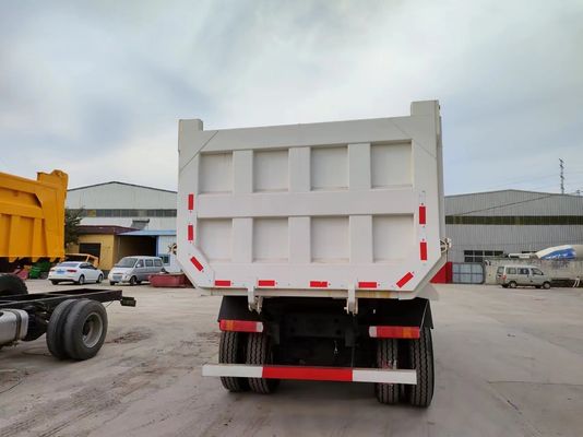 Sinotruck HOWO 6*4 Χρησιμοποιούμενο λευκό φορτηγό με χειροκίνητο κιβώτιο
