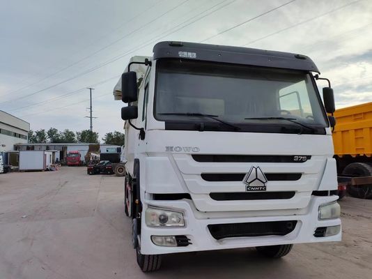 Sinotruck HOWO 6*4 Χρησιμοποιούμενο λευκό φορτηγό με χειροκίνητο κιβώτιο