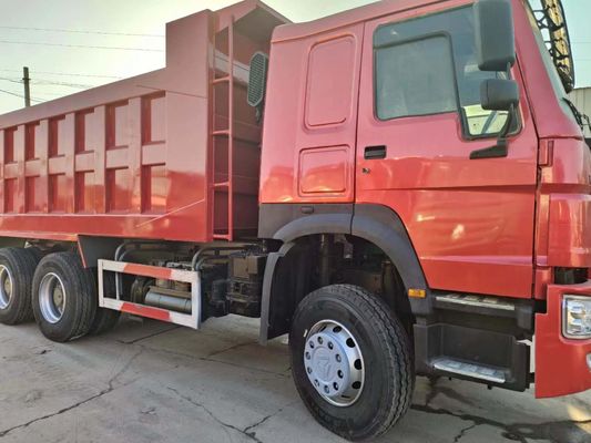Sinotruck HOWO 6*4 Καμιόνι με ελαστικά 12.00r20 και χωρητικότητα κινητήρα 6-8L