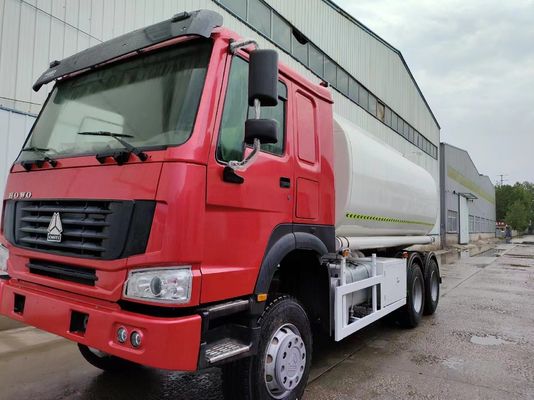 20000 λίτρα 4 διαμερίσματα HOWO 6X4 φορτηγό δεξαμενής καυσίμου για αποθήκευση πετρελαίου