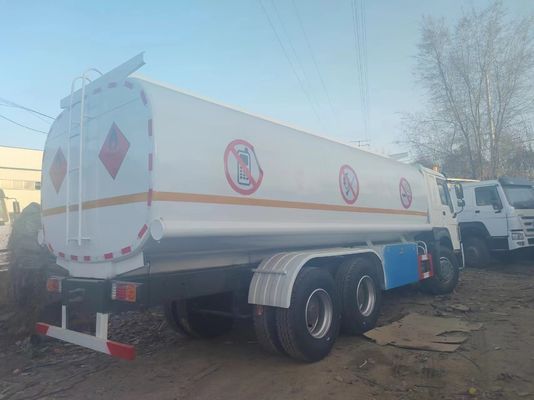 4-6L χωρητικότητα κινητήρα 6X4 Ατσάλι άνθρακα καυσίμων δεξαμενόπλοιο φορτηγό για πετρέλαιο βενζίνη ντίζελ 25000 λίτρα