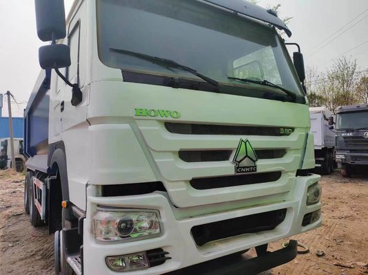 6X4 375HP U-Share δεύτερο χέρι HOWO Dump Truck κινητήρας χωρητικότητα 6-8L ίππους 351-450hp