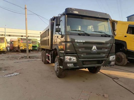Χρησιμοποιούμενο Sinotruk HOWO 6*4 φορτηγό 10 τροχών Μέγεθος 8500*2496*3450 mm Euro 3/4/5