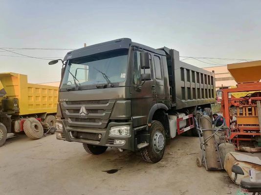 Χρησιμοποιούμενο Sinotruk HOWO 6*4 φορτηγό 10 τροχών Μέγεθος 8500*2496*3450 mm Euro 3/4/5