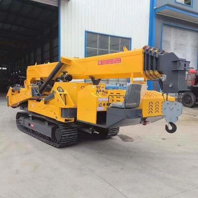Πιστοποίηση CE 8t Mini Crawler Spider Crane για ανύψωση σε καταστήματα δομικών υλικών