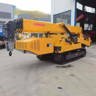 Πιστοποίηση CE 8t Mini Crawler Spider Crane για ανύψωση σε καταστήματα δομικών υλικών
