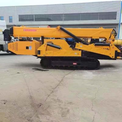 Πιστοποίηση CE 8t Mini Crawler Spider Crane για ανύψωση σε καταστήματα δομικών υλικών