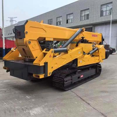 Πιστοποίηση CE 8t Mini Crawler Spider Crane για ανύψωση σε καταστήματα δομικών υλικών