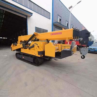 Πιστοποίηση CE 8t Mini Crawler Spider Crane για ανύψωση σε καταστήματα δομικών υλικών
