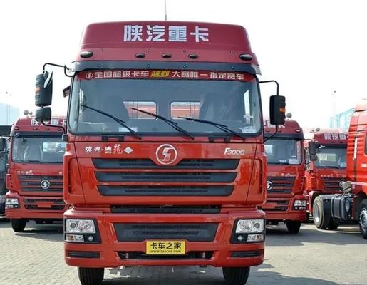 Χρησιμοποιούμενο ελκυστήρα φορτηγό Shacman F3000 Duty Trailer Head με χειροκίνητο σύστημα μετάδοσης