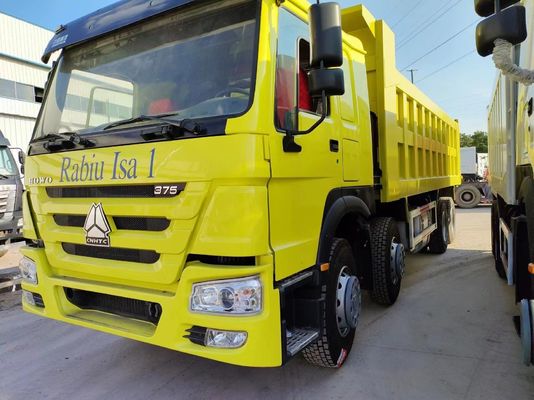 Sinotruk HOWO 8*4 φορτηγό με 12 τροχούς και κινητήρα Weichai σε καλή κατάσταση