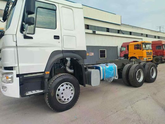 Ιπποδύναμη 351-450hp Χρησιμοποιούμενο Sinotruk HOWO 6*4 Τρακτέρ φορτηγό 12.00r20/12r22.5/315.80-25