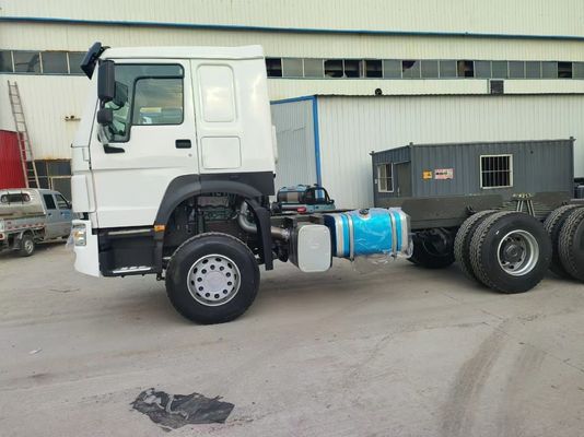 Ιπποδύναμη 351-450hp Χρησιμοποιούμενο Sinotruk HOWO 6*4 Τρακτέρ φορτηγό 12.00r20/12r22.5/315.80-25