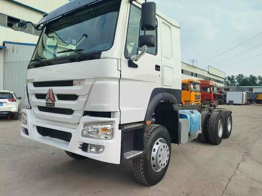 Ιπποδύναμη 351-450hp Χρησιμοποιούμενο Sinotruk HOWO 6*4 Τρακτέρ φορτηγό 12.00r20/12r22.5/315.80-25