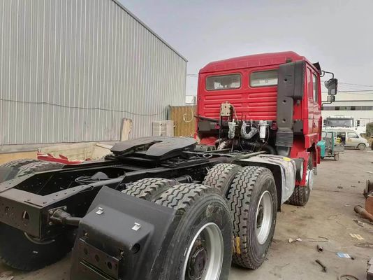 Σχεδιασμός ακτίνων ελαστικών 400HP HOWO Τρακτικό φορτηγό 6*4 10 τροχών Sinotruck χειροκίνητο κιβώτιο μετάδοσης