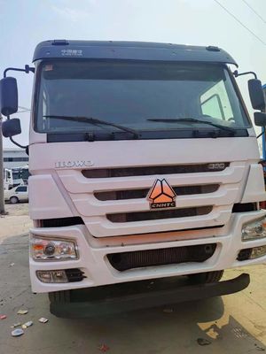 Sinotruck HOWO 6*4 Καμιόνι Απορριμμάτων Χρησιμοποιημένο Καμιόνι 10Ελαστικά Λευκό και μπλε Τύπος U για φορτία