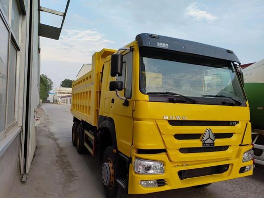 Λευκό HOWO 6*4 Τελαχιστοφόρο Τελαχιστοφόρο κατασκευή 40-50 τόνων με σχεδιασμό ακτινοειδούς ελαστικού