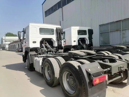Λευκό 420HP Sinotruk HOWO 6*4 τρακτέρ φορτηγό με υψηλή ιπποδύναμη και καλή κατάσταση