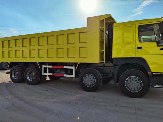 12 τροχούς Sinotruk HOWO 8*4 Μπροστά ανύψωση στυλ Dump Truck χειροκίνητο κιβώτιο μετάδοσης