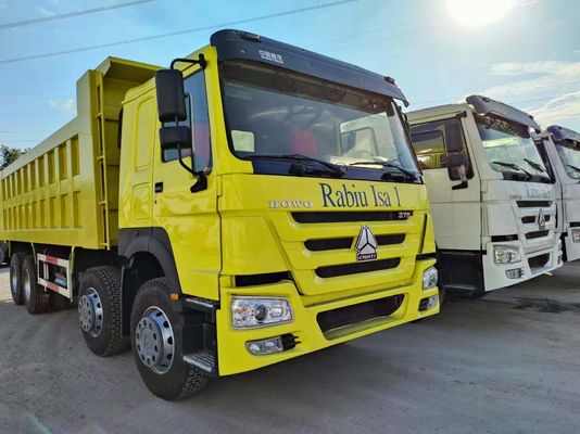 12 τροχούς Sinotruk HOWO 8*4 Μπροστά ανύψωση στυλ Dump Truck χειροκίνητο κιβώτιο μετάδοσης