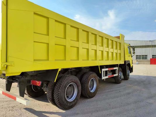 12 τροχούς Sinotruk HOWO 8*4 Μπροστά ανύψωση στυλ Dump Truck χειροκίνητο κιβώτιο μετάδοσης
